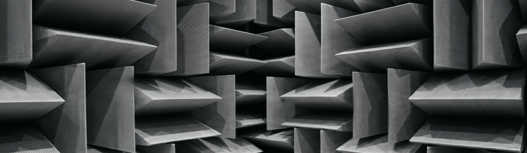 Anechoic chamber used for acoustic measurement and research
